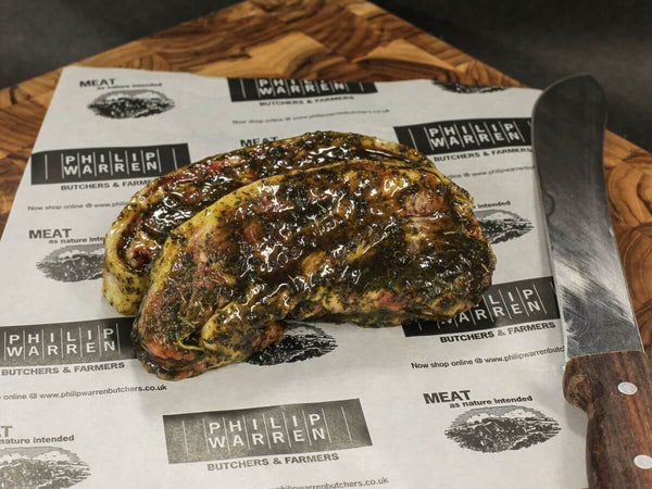 Minted Lamb Cuts x 2 (approx 12oz)