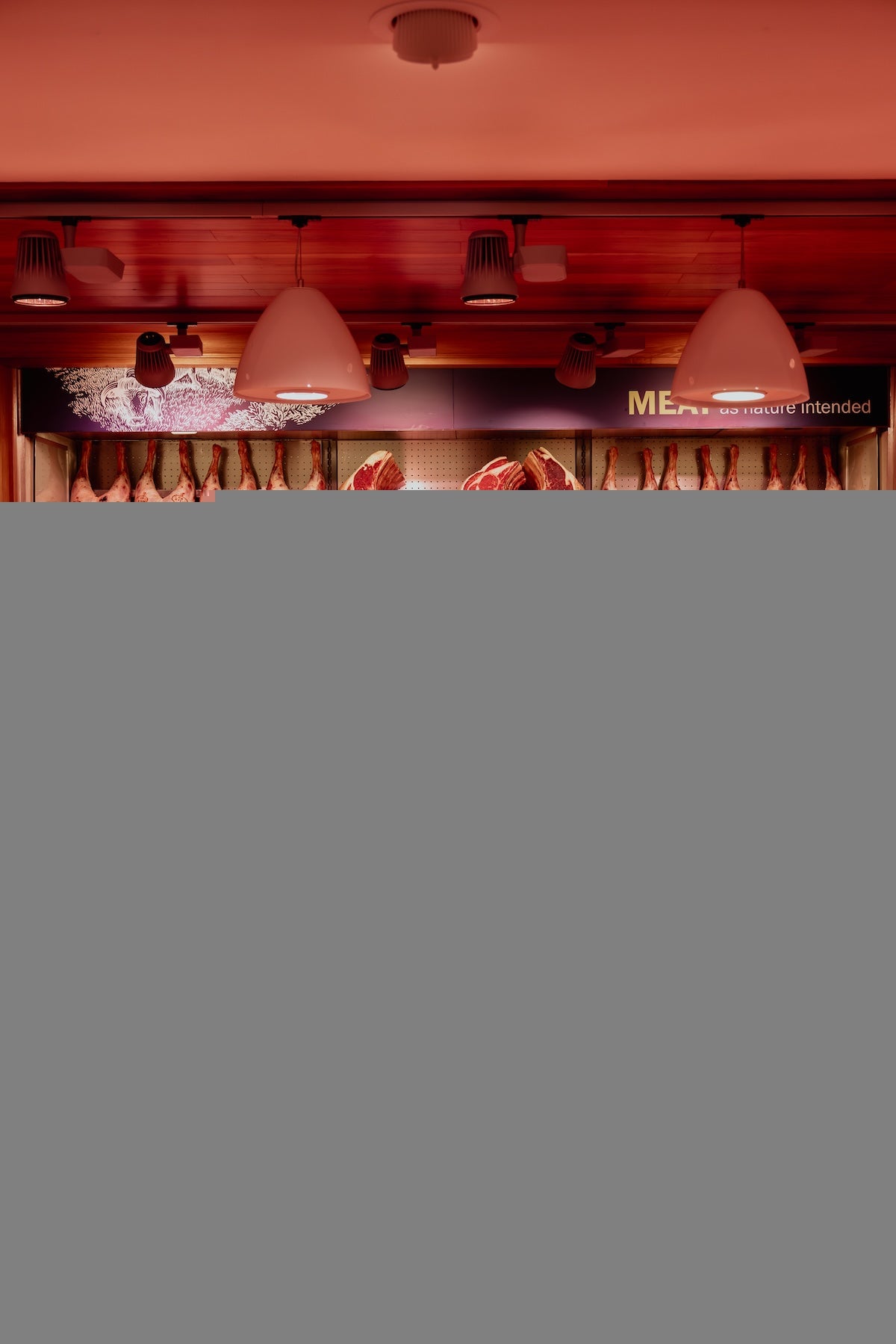 Philip Warren butcher shop counter, Launceston